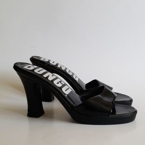 Vintage Bongo Chunky Heel Sandals 5.5